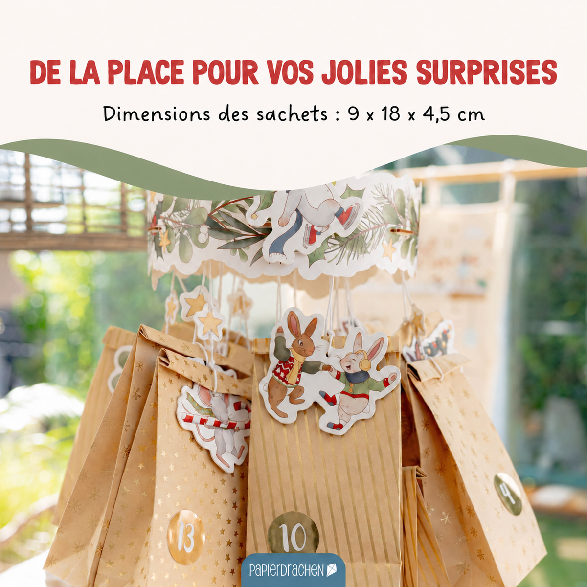 Adv Hanging Mobile Wreath - Set 02