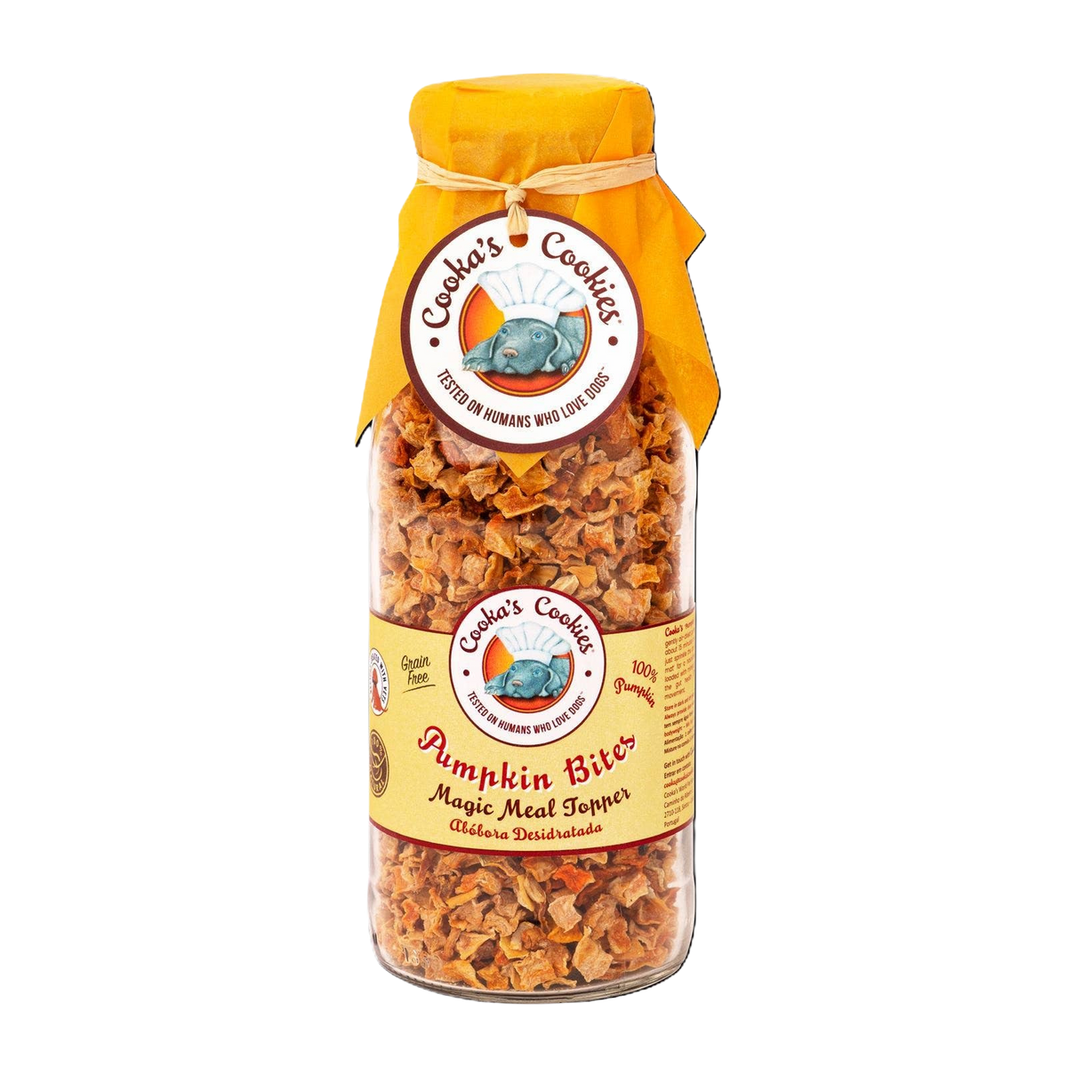 Air-dried pumpkin for dogs