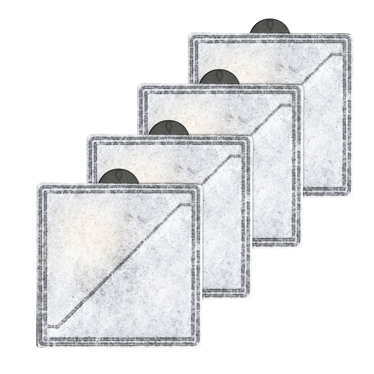 Pack of 4 Ion-X filters for Viva and Outlast fountains