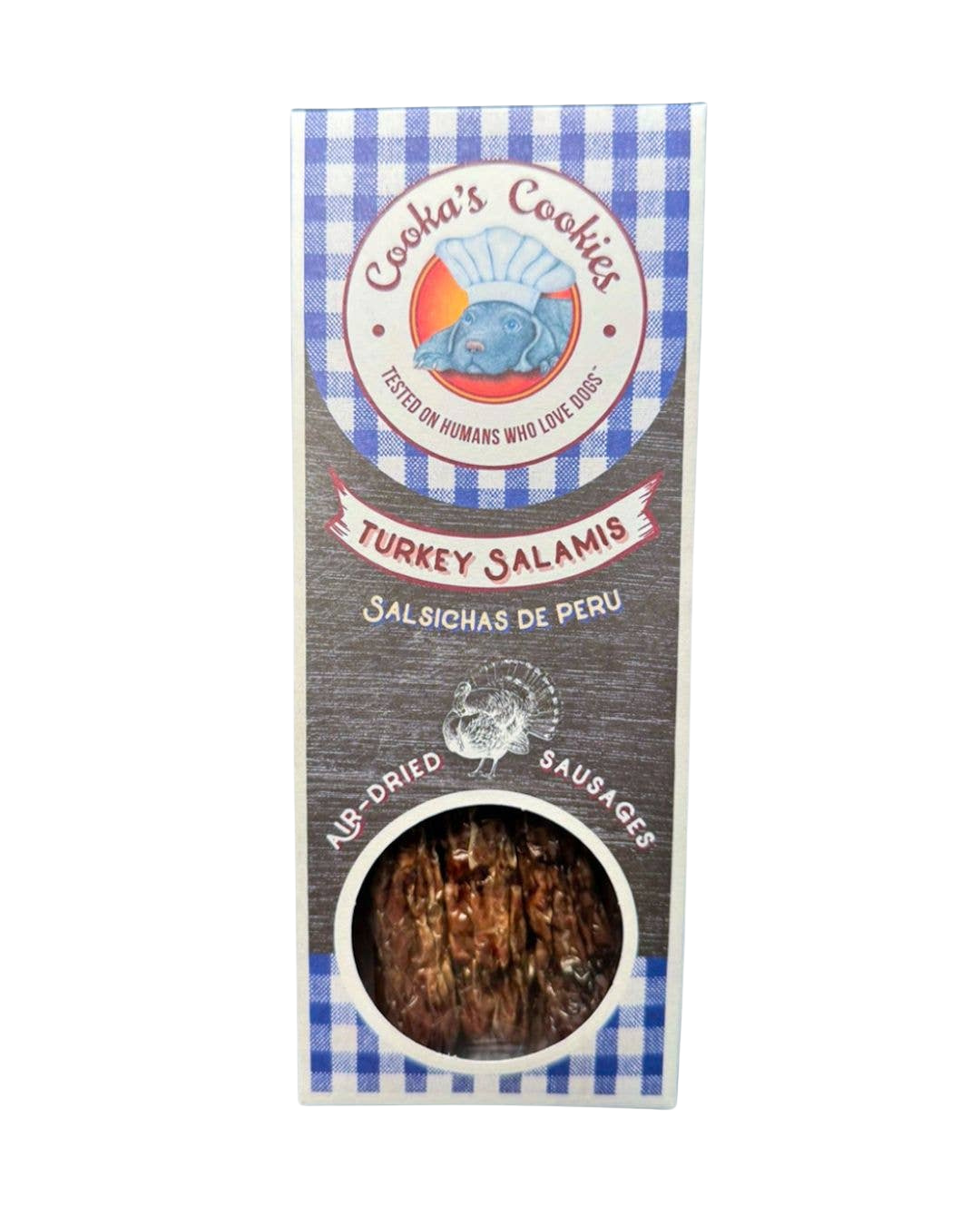 Dried turkey sausages for dogs