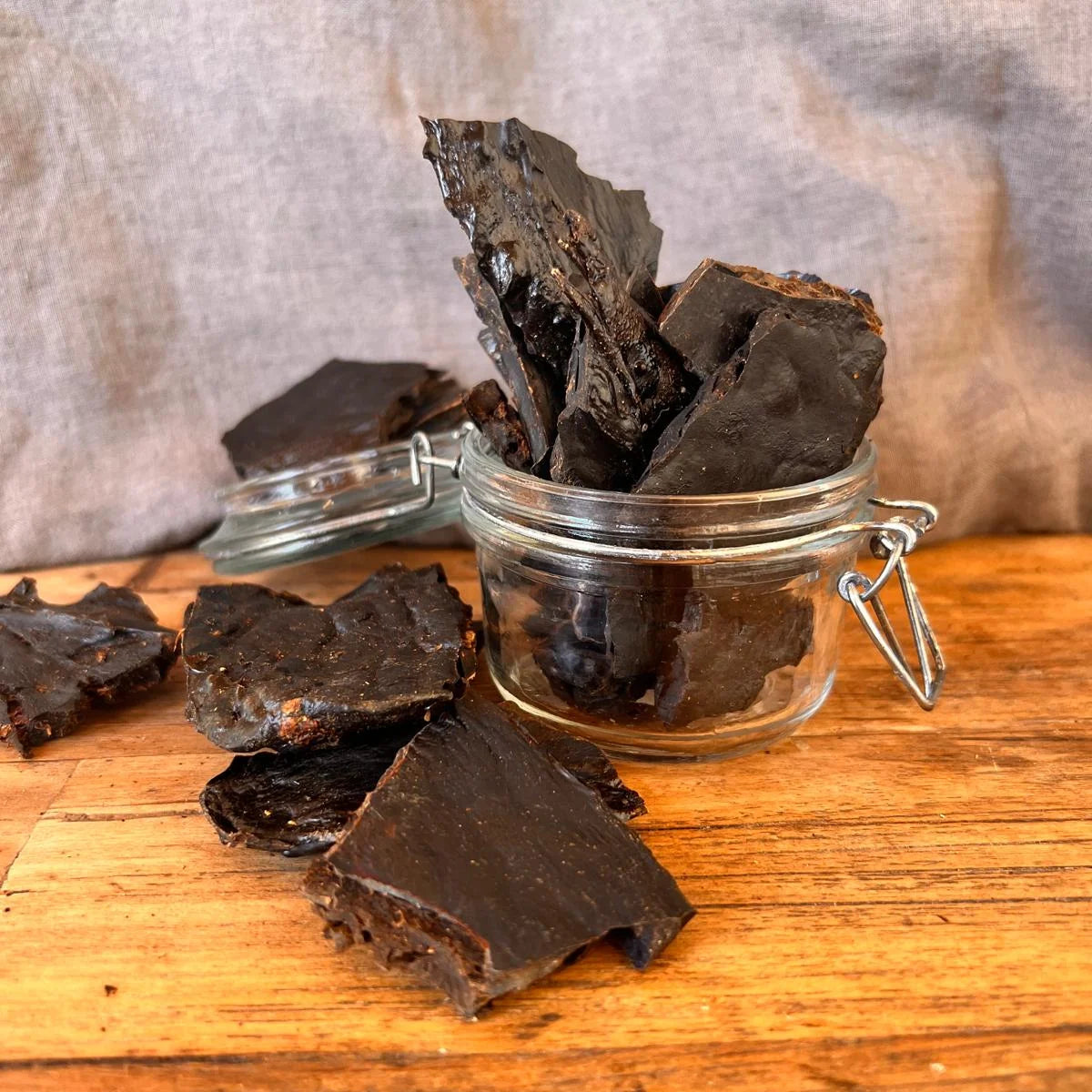Dried beef liver dog treats