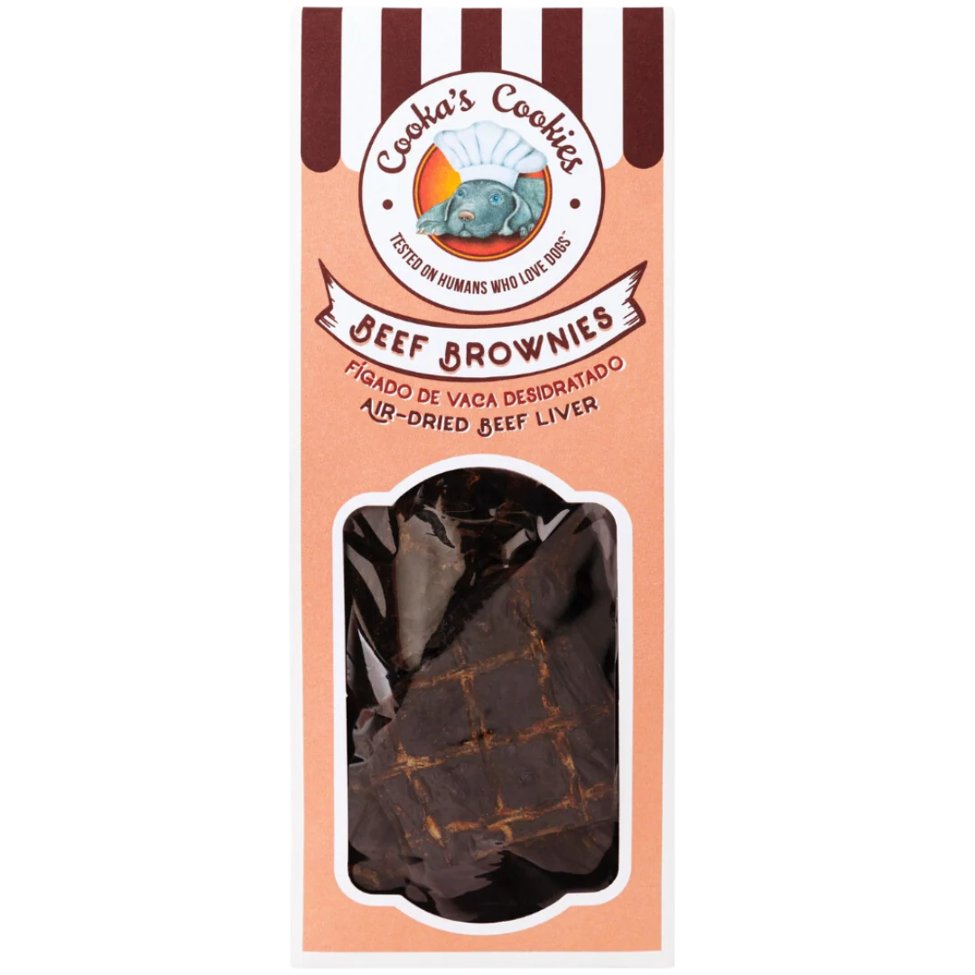 Dried beef liver dog treats