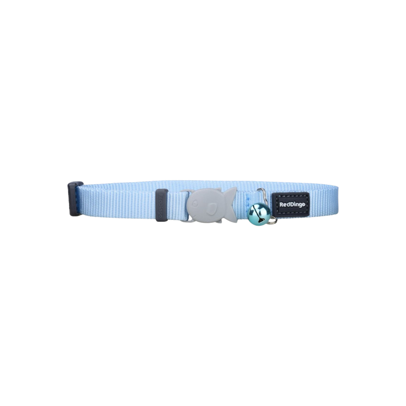Adjustable pastel safety collar for cats