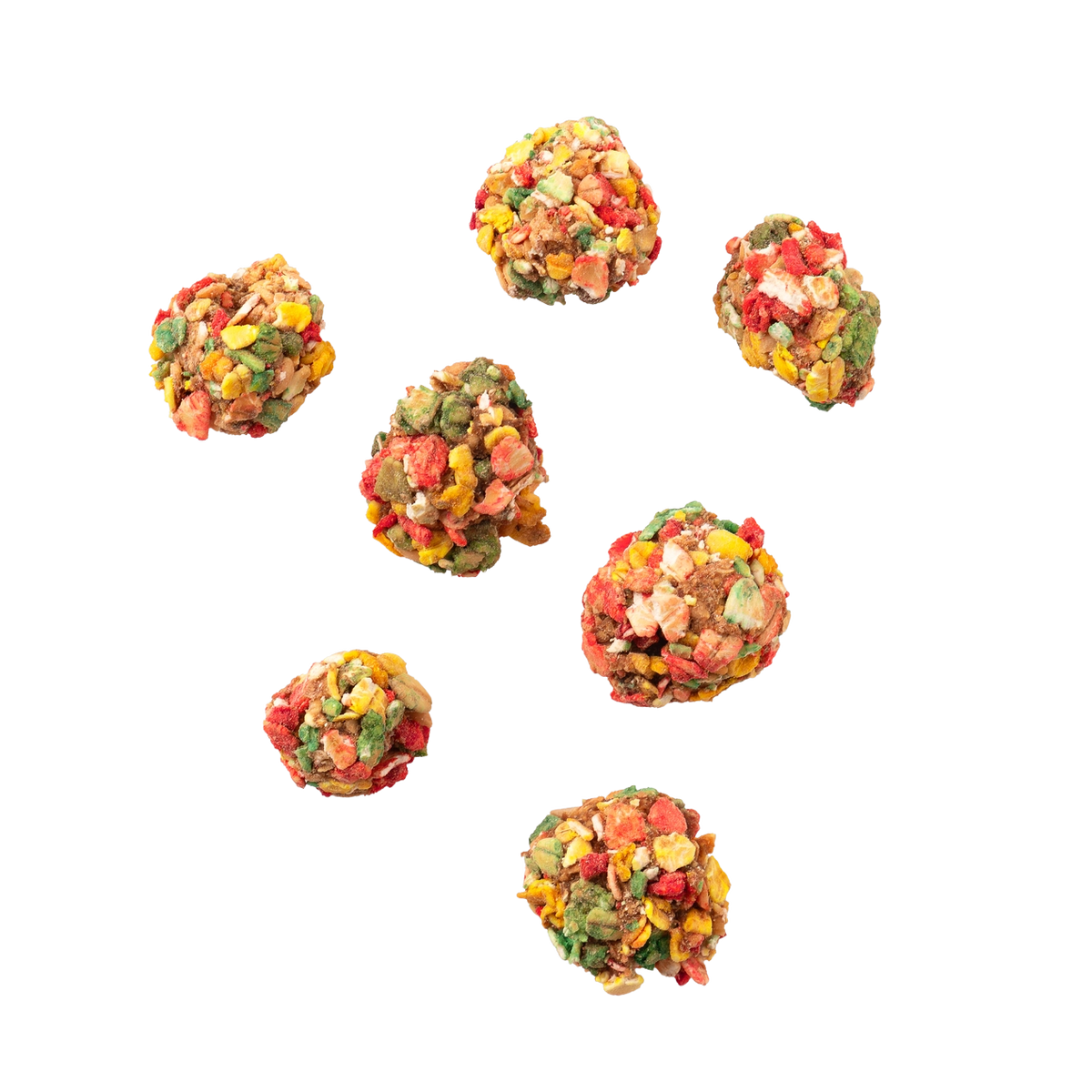 Festive cone of chicken and tuna treats for dogs