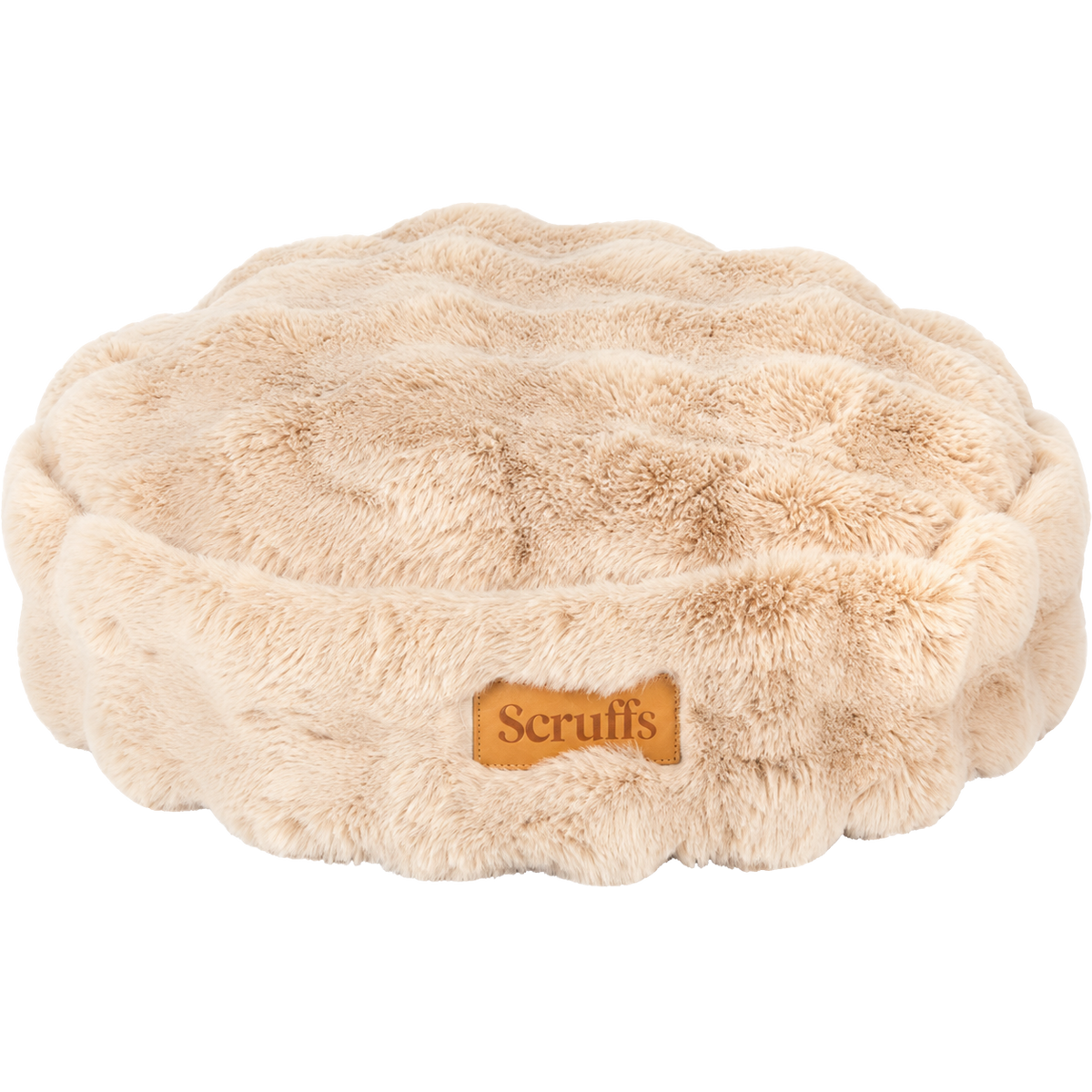 Cozy round cushion for cats and small dogs