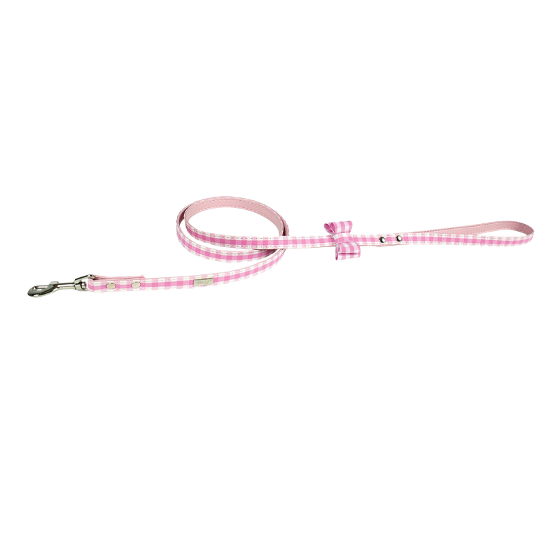 Laisse Vichy 1,20 m pour petits chiens
