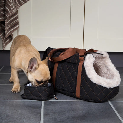 Padded carrier bag for small dogs