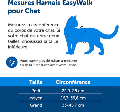 Harnais et laisse Easy Walk® pour chats