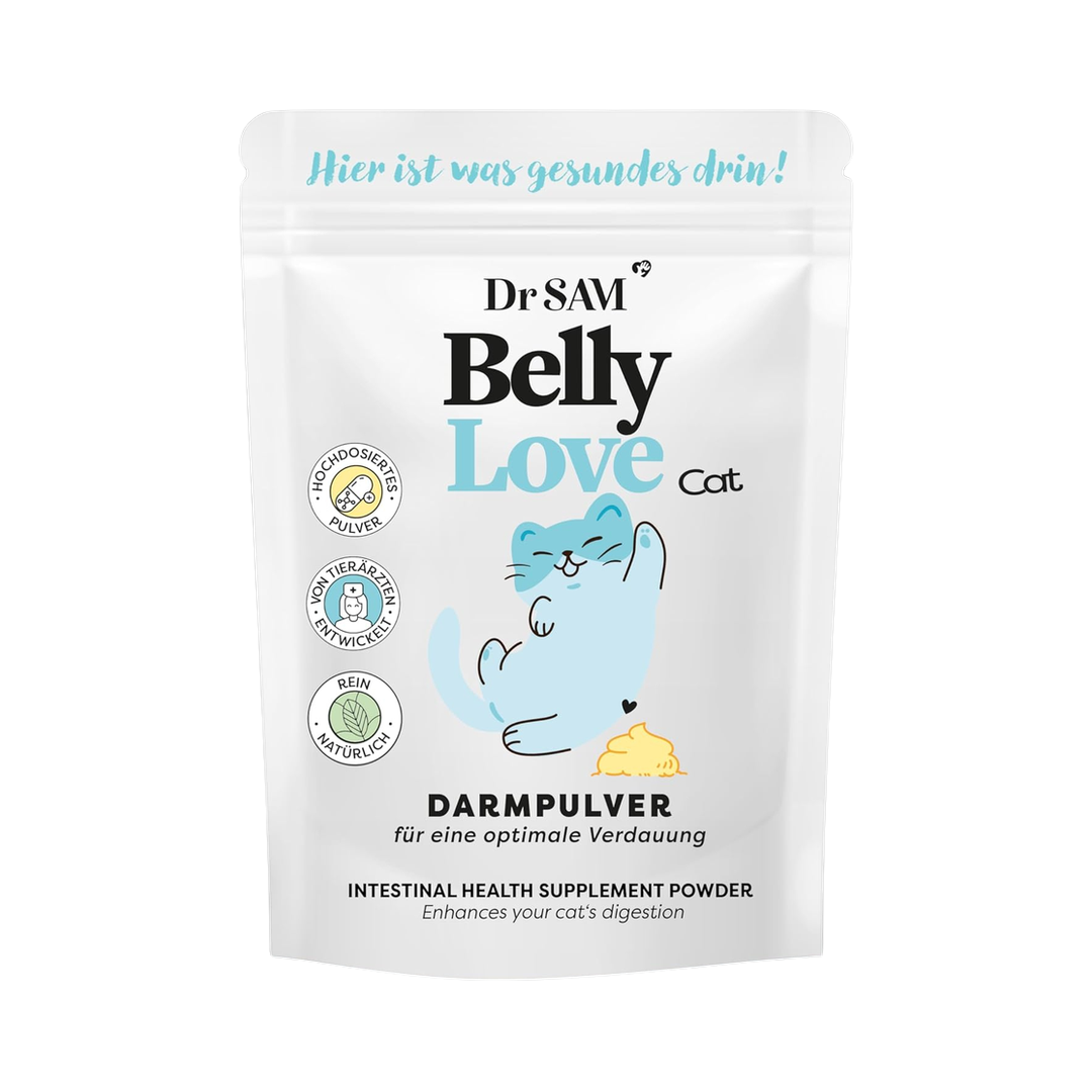 Herbal intestinal powder for cats