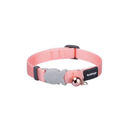 Adjustable pastel safety collar for cats