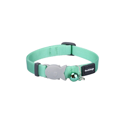 Adjustable pastel safety collar for cats