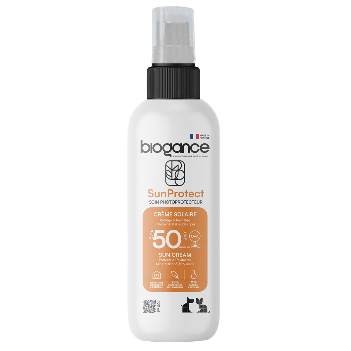 Sun Protect Natural Sunscreen for Dogs and Cats
