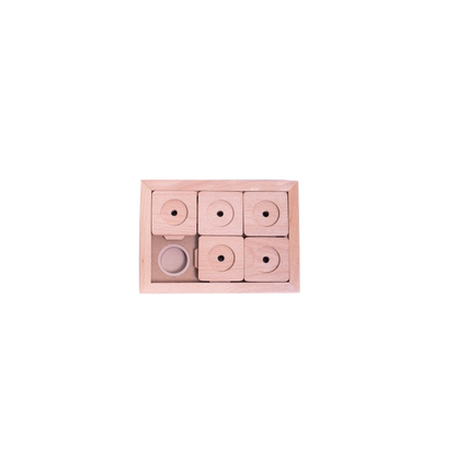 Small wooden Sudoku puzzle game – advanced level