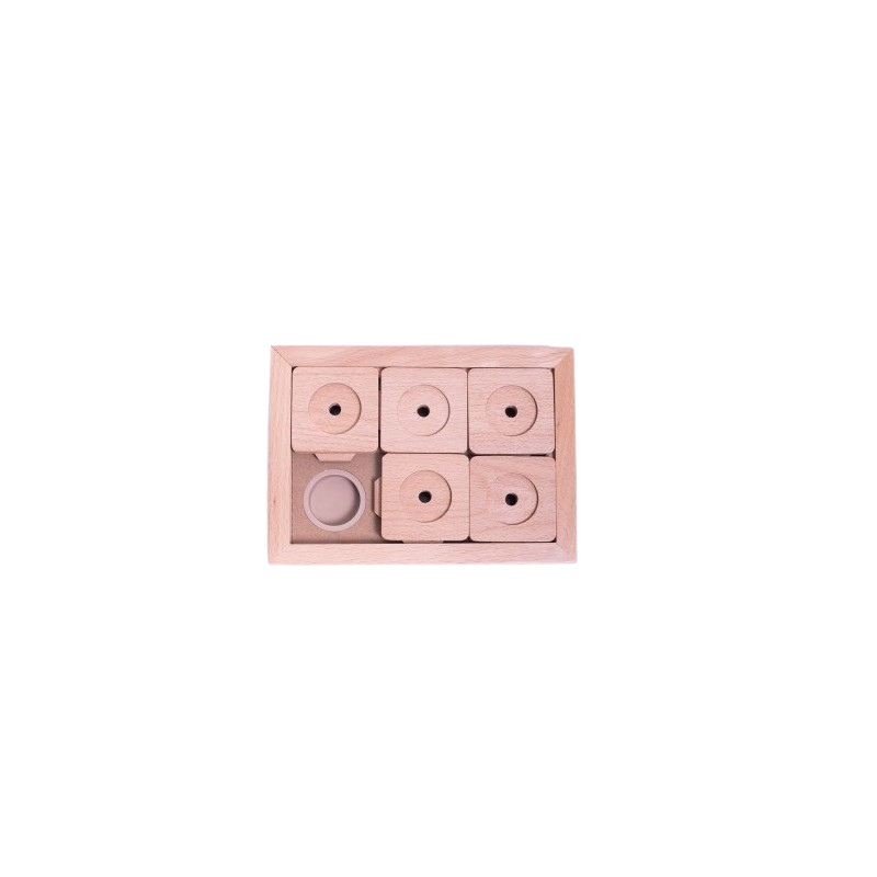 Small wooden Sudoku puzzle game – advanced level