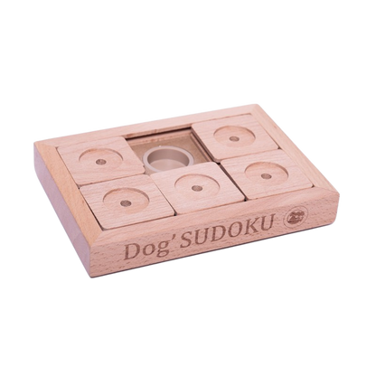 Small wooden Sudoku puzzle game – advanced level