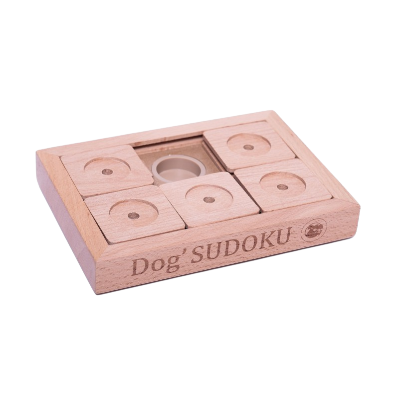 Small wooden Sudoku puzzle game – advanced level