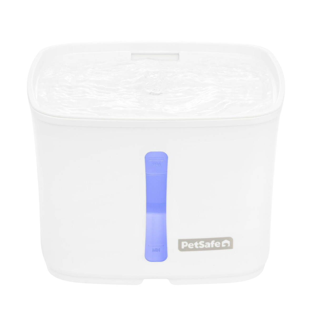 Viva silent water fountain with dual filtration