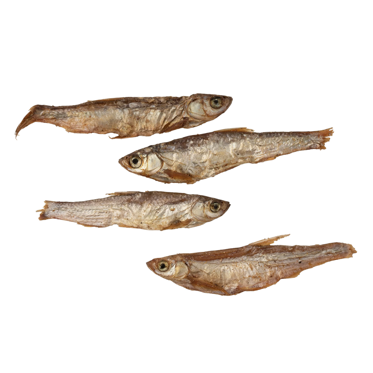 Dried fish for dogs and cats