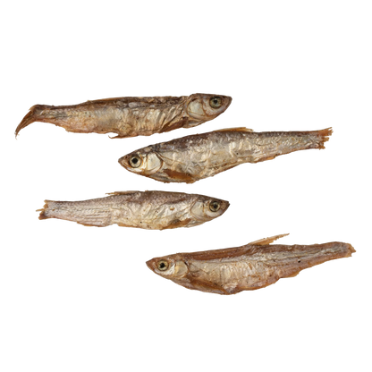 Dried fish for dogs and cats
