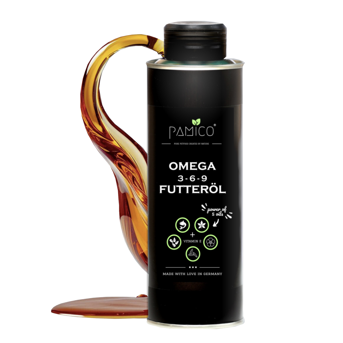 Omega 3-6-9 and Vitamin E Food Oil for Dogs