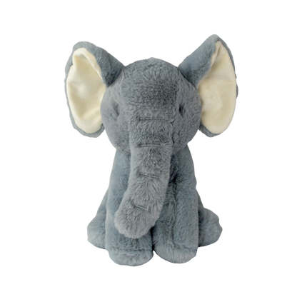 Recycled fabric elephant plush toy for dogs