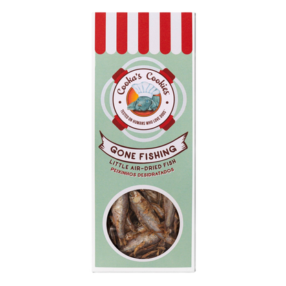 Dried fish for dogs and cats