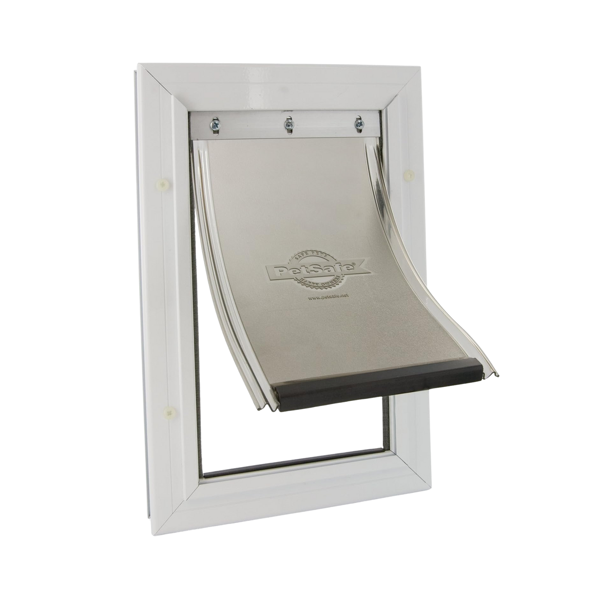Staywell aluminum passage door with magnetic shutter