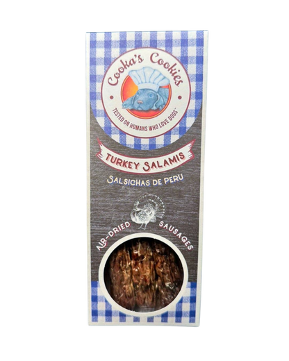 Dried turkey sausages for dogs