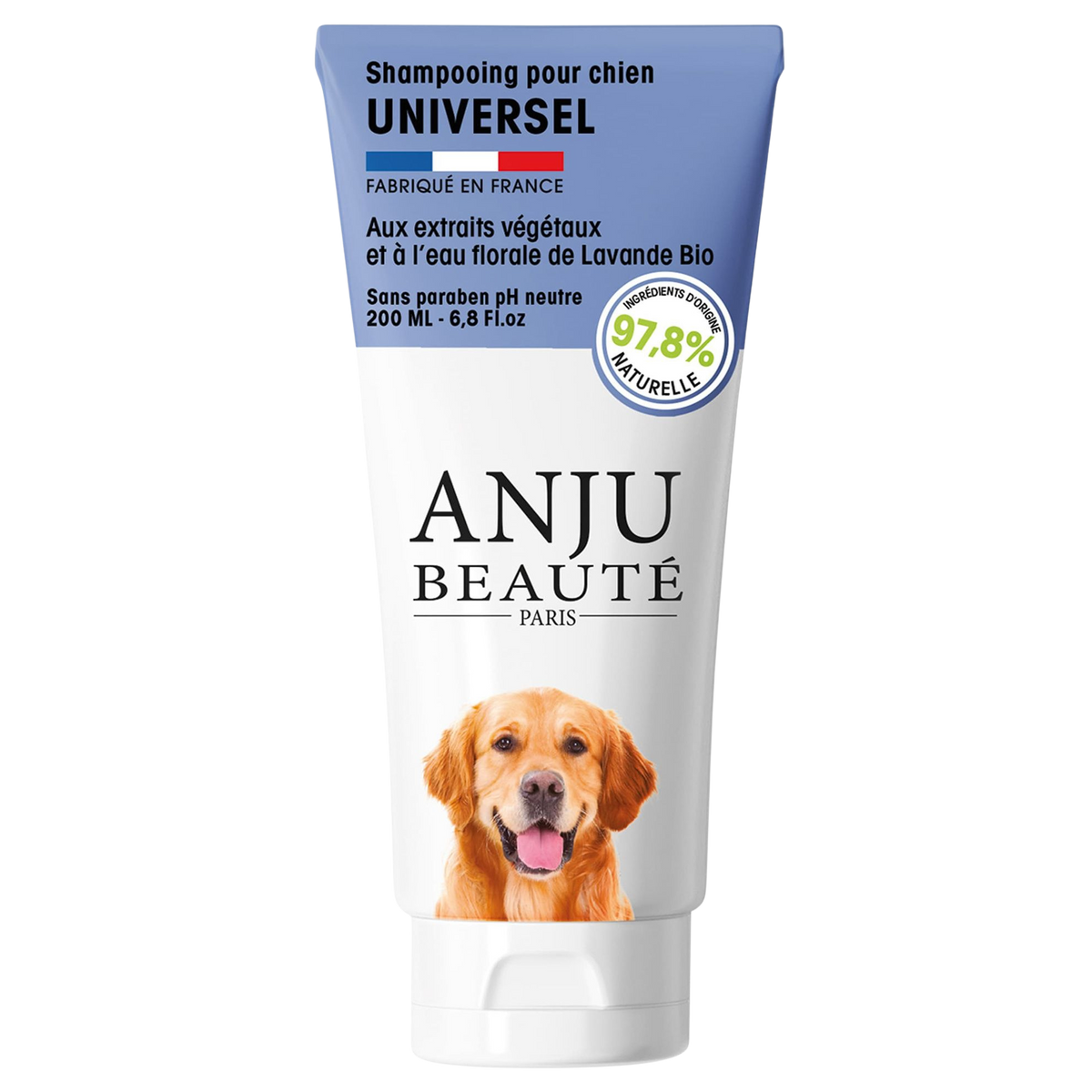 Universal shampoo with organic lavender