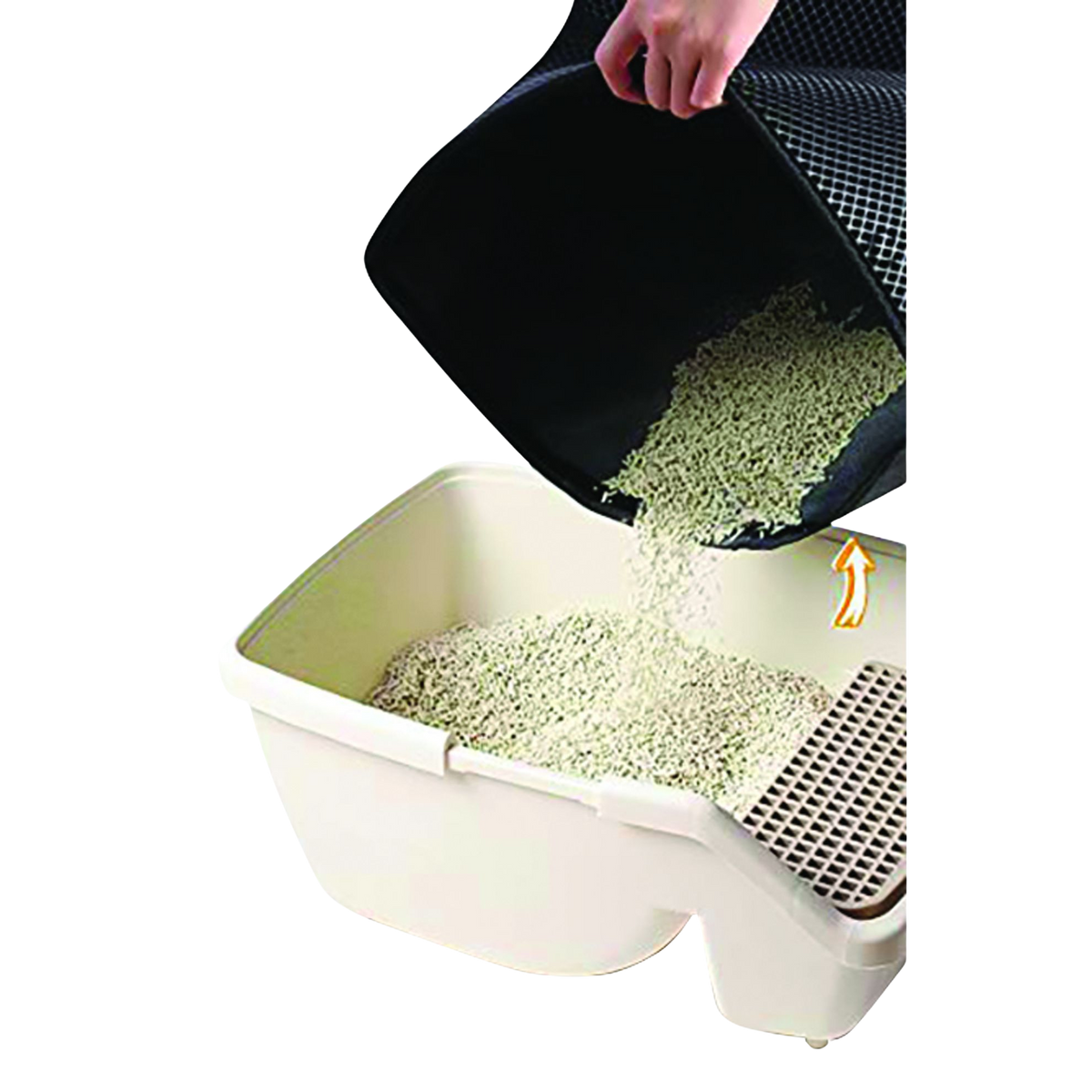 Honeycomb cat litter mat