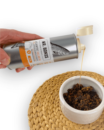 Salmon oil with chondroprotectors for dogs and cats