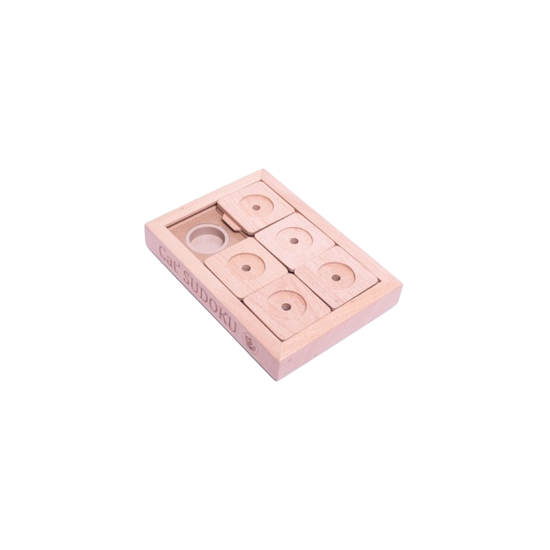 Small wooden Sudoku puzzle game – advanced level