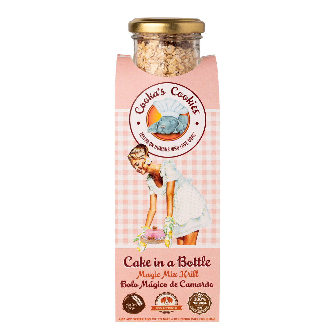 Krill cake mix for dogs