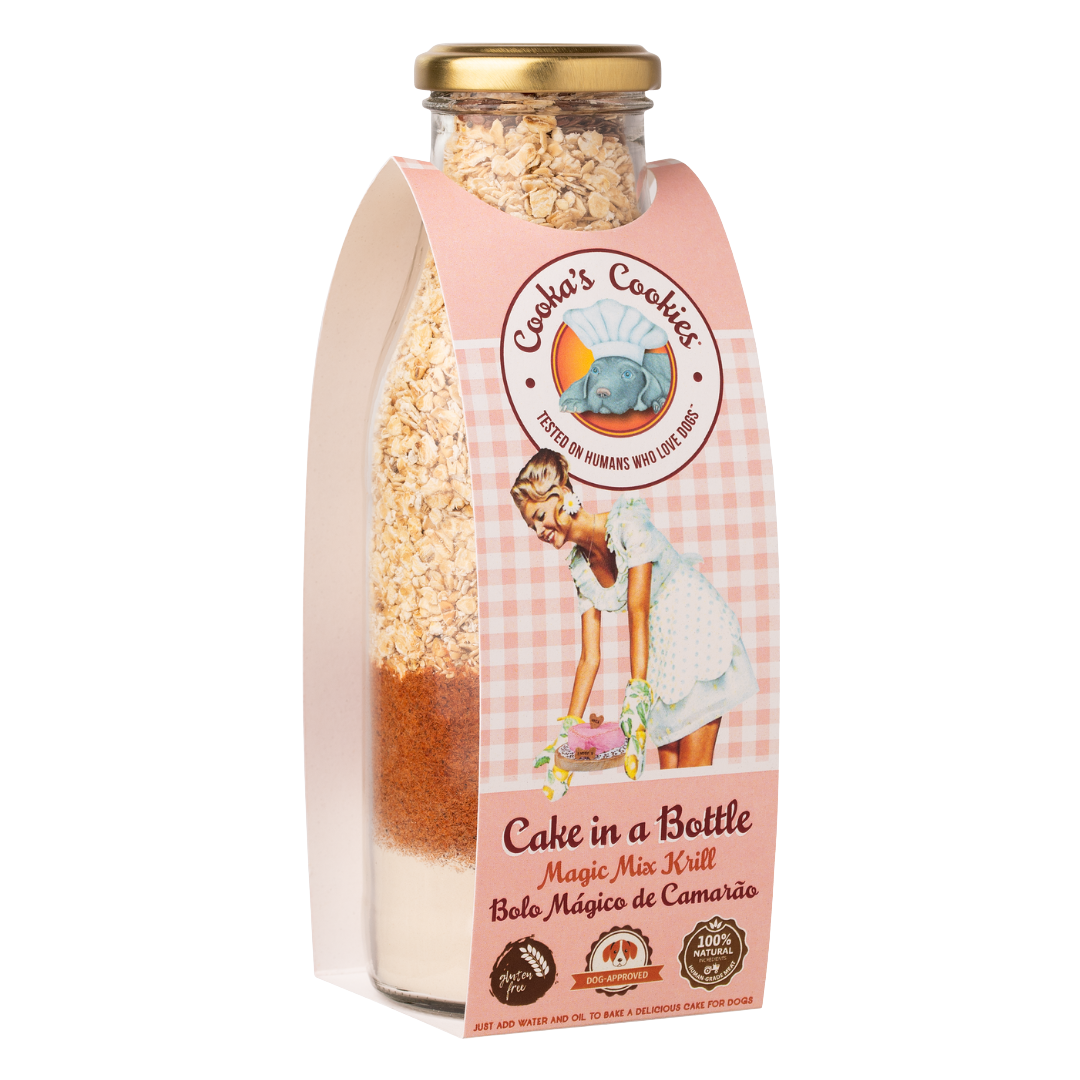 Krill cake mix for dogs