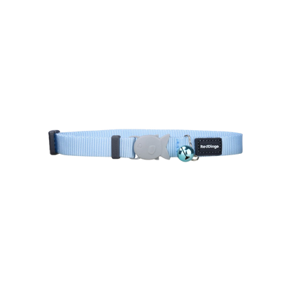 Adjustable pastel safety collar for cats