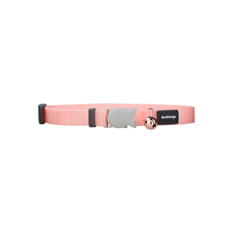 Adjustable pastel safety collar for cats