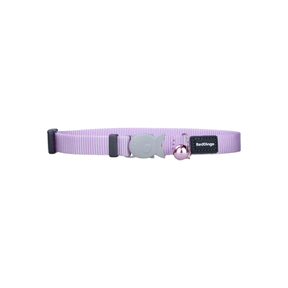 Adjustable pastel safety collar for cats