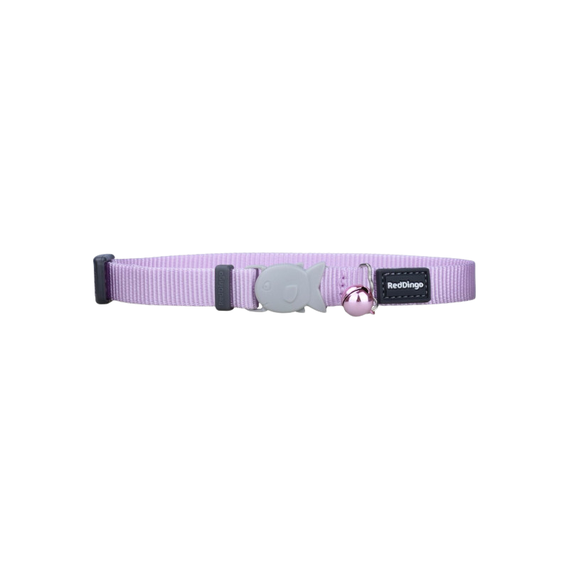 Adjustable pastel safety collar for cats
