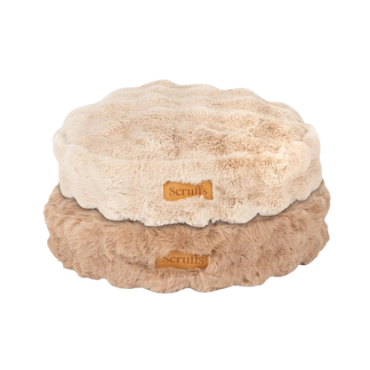 Cozy round cushion for cats and small dogs