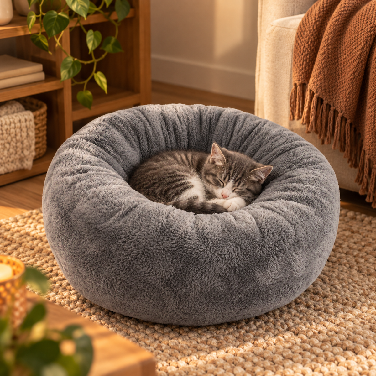 Rasty pouf cushion for cats and small dogs