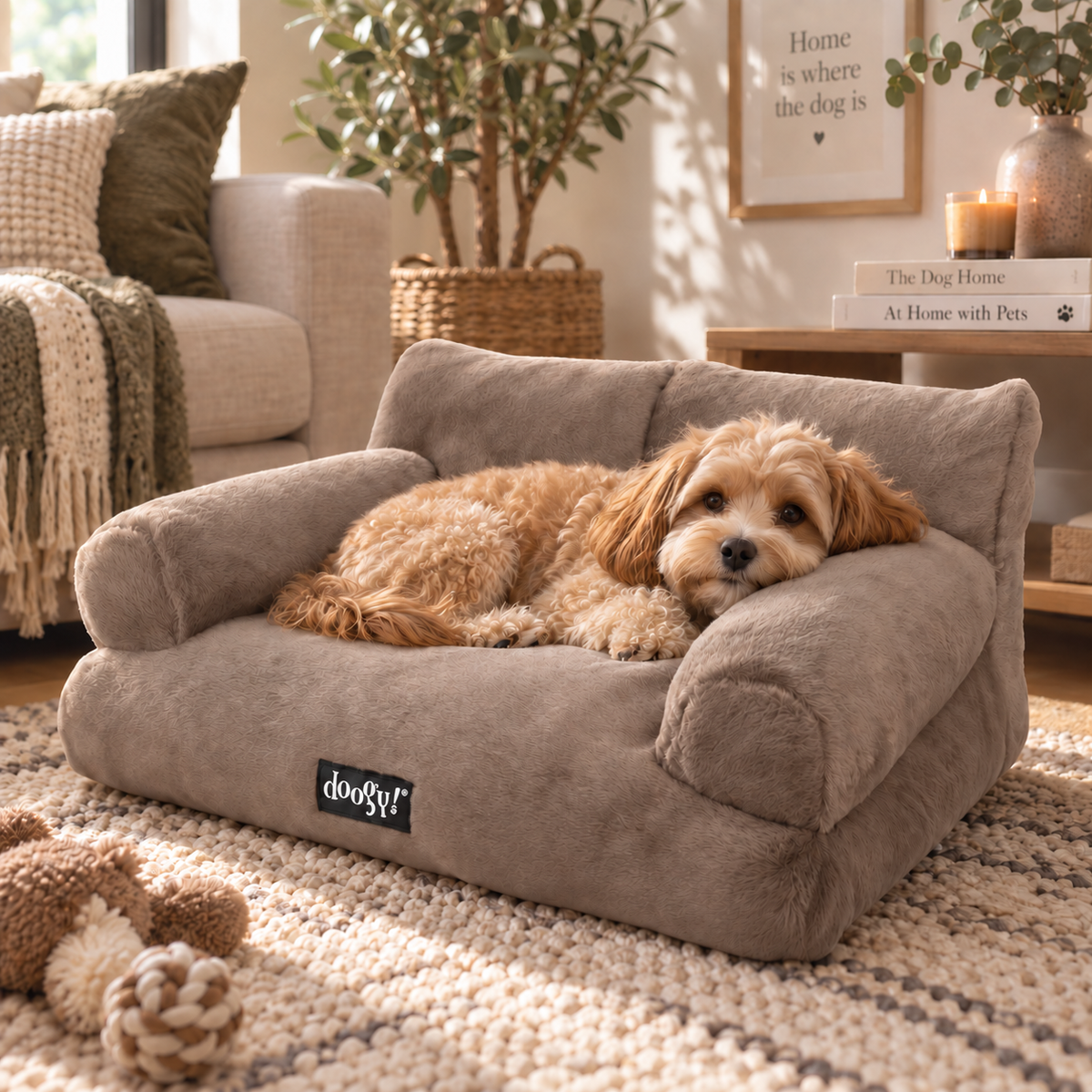 Calinou cozy bed for dogs and cats