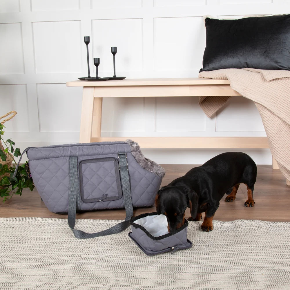 Padded carrier bag for small dogs