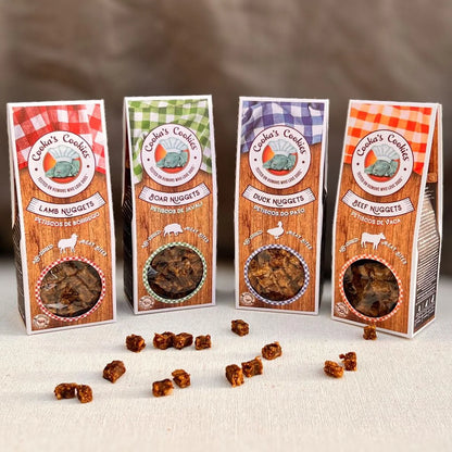 Air-dried wild boar bites for dogs
