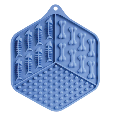 Suction cup licking mat for dogs