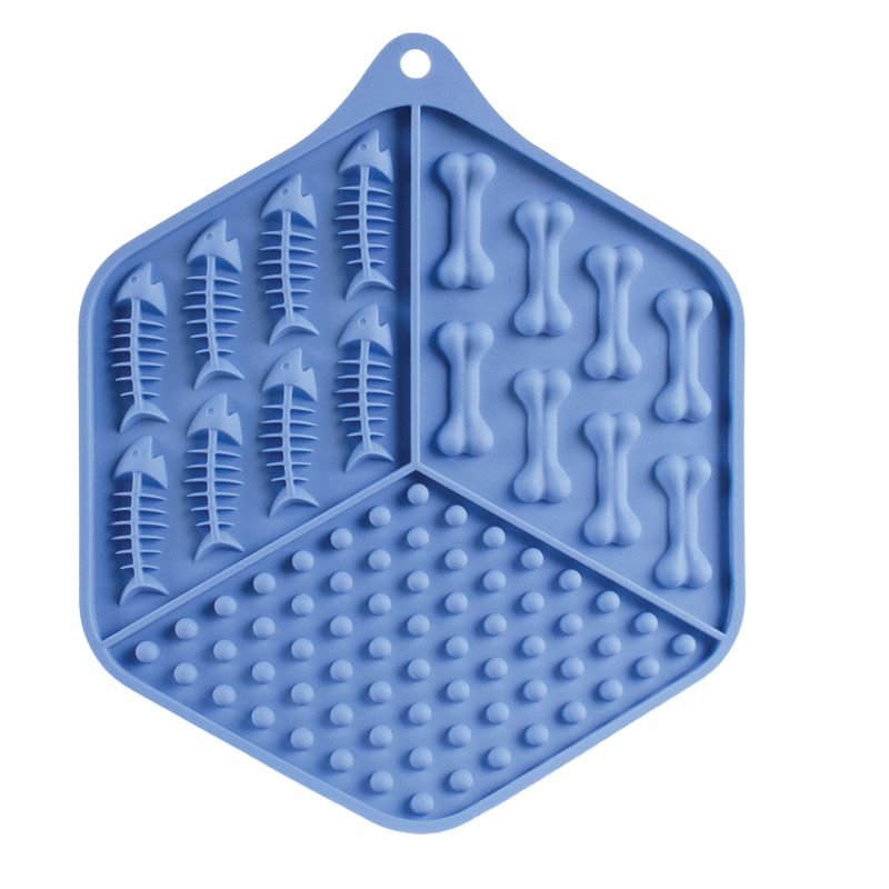 Suction cup licking mat for dogs