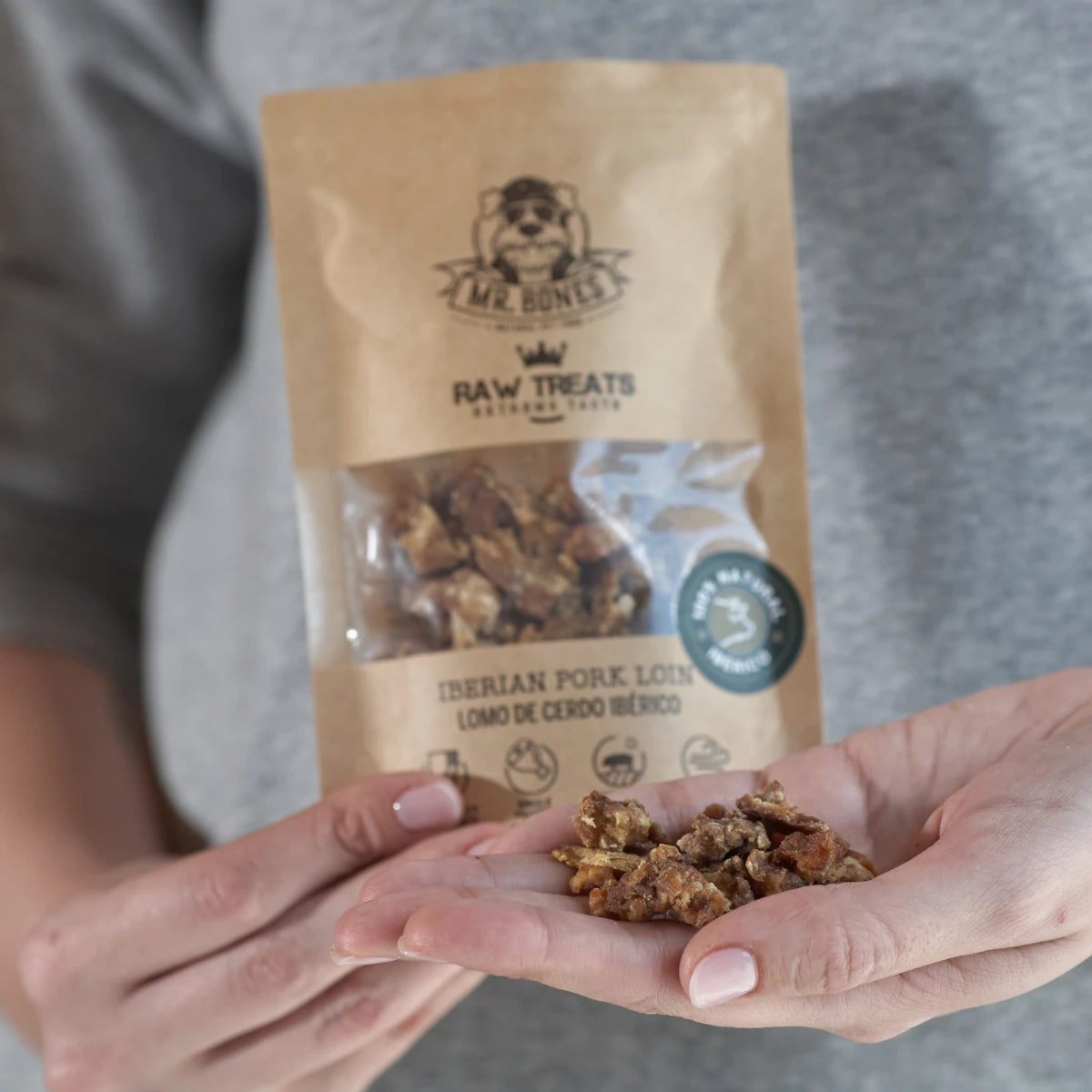 Dehydrated Iberian pork bites