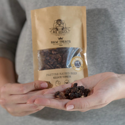 Dehydrated beef bites