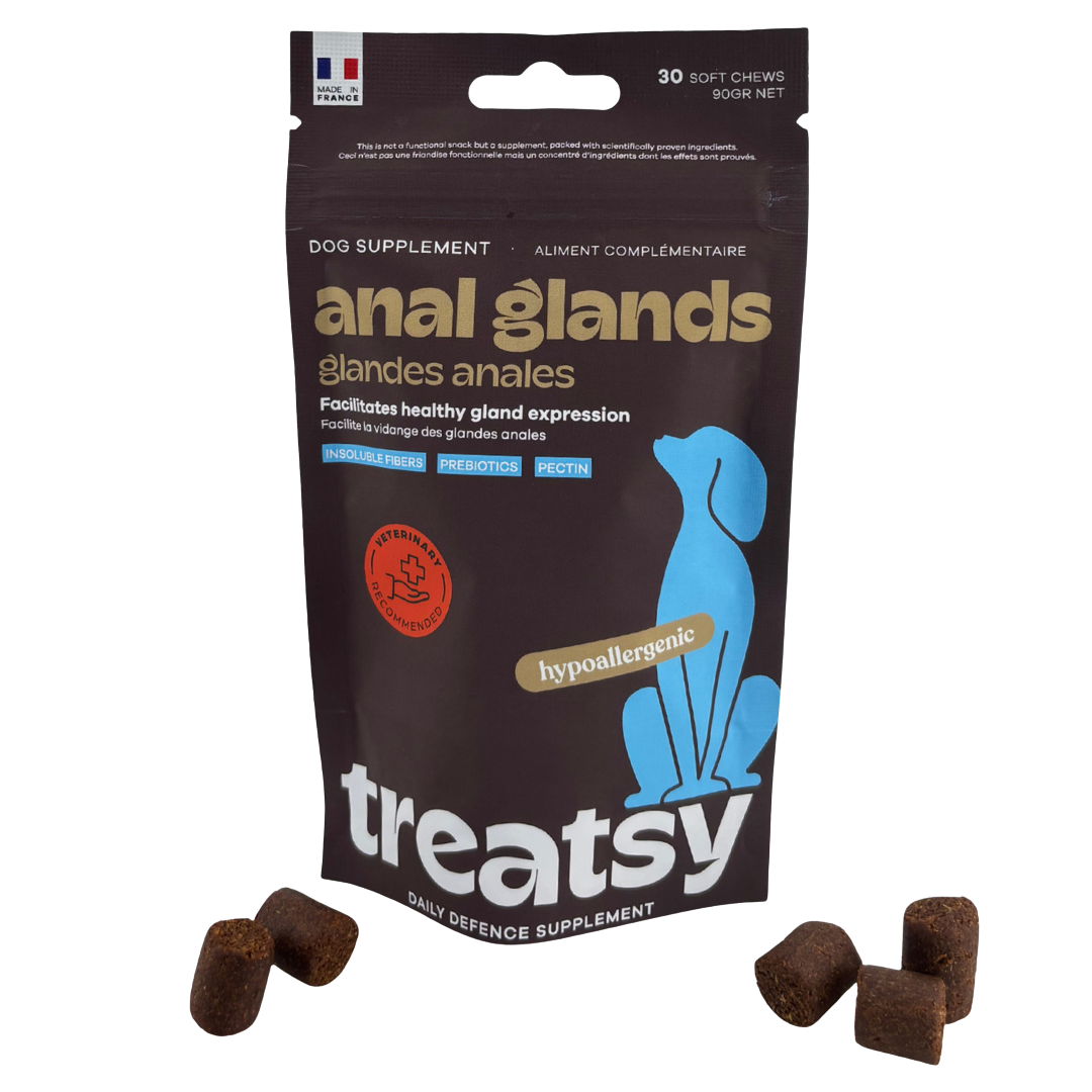 Anal Gland Health Supplement for Dogs | Daily Defense Treatment