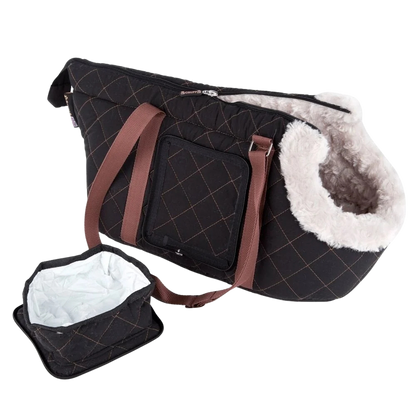 Padded carrier bag for small dogs
